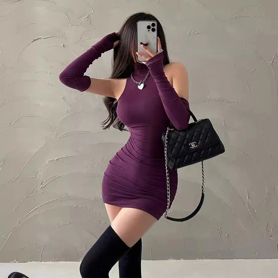 Cold Shoulder Night Dress